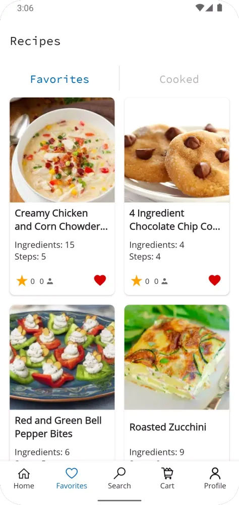 Easy Dinner Recipes. Cookbook應用截圖