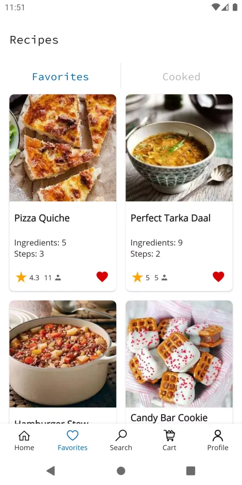 Easy Recipes. Recipe Book स्क्रीनशॉट