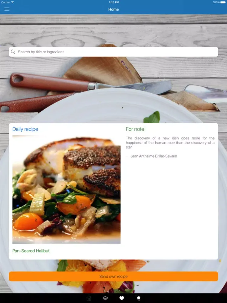 Capturas de pantalla de Fish Recipes for You! iPad 