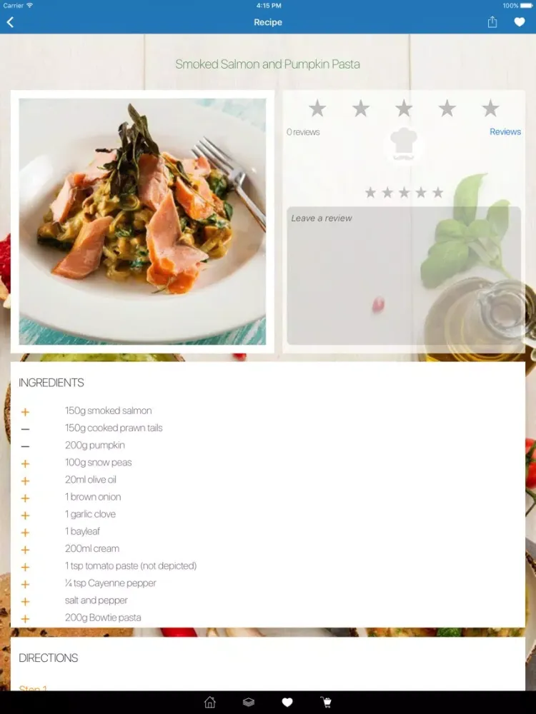 Capturas de pantalla de Fish Recipes for You! iPad 