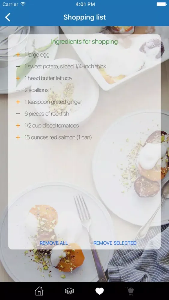 Capturas de pantalla de Fish Recipes for You!
