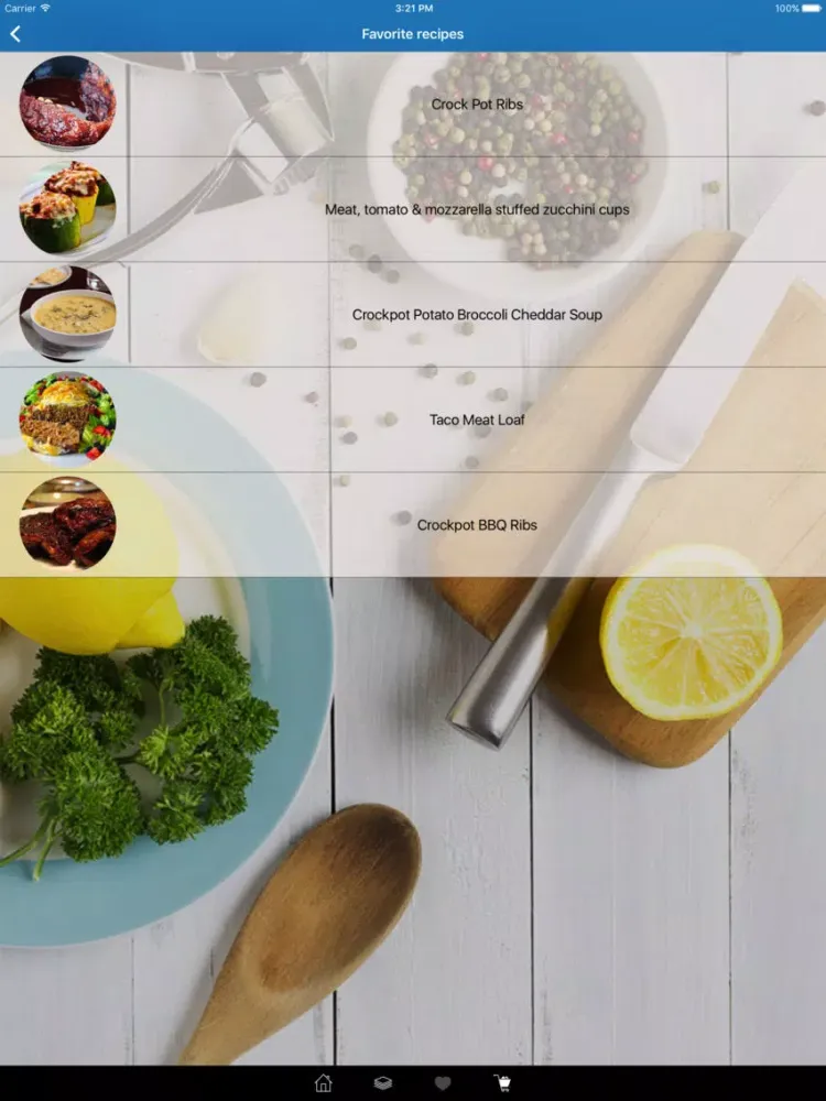 CrockPot and Oven Recipes iPad  سکرین شاٹس