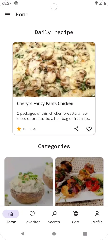 Mushroom Recipes Screenshots