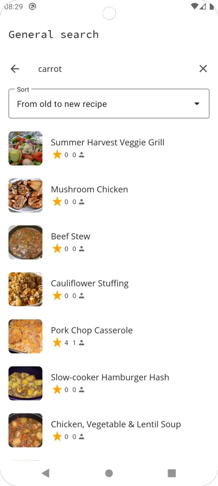 Mushroom Recipes Screenshots