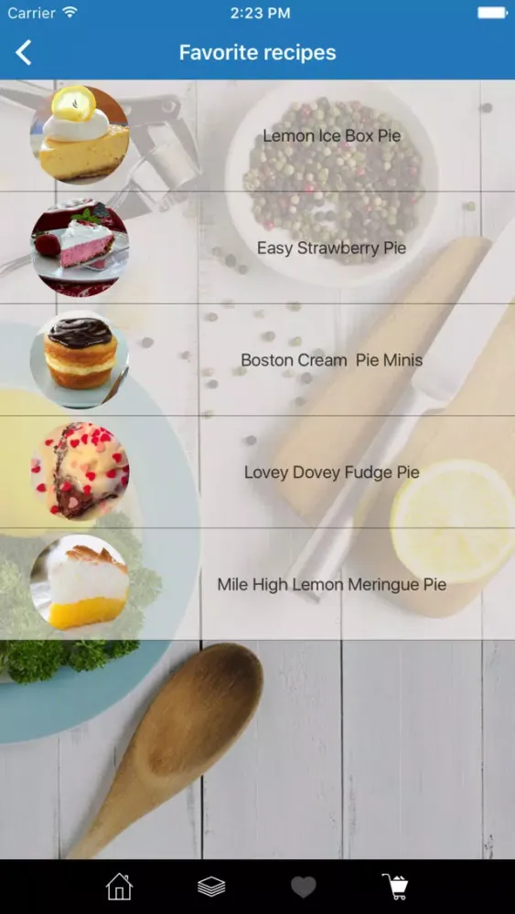 Zrzuty ekranu Pie Recipes for You!