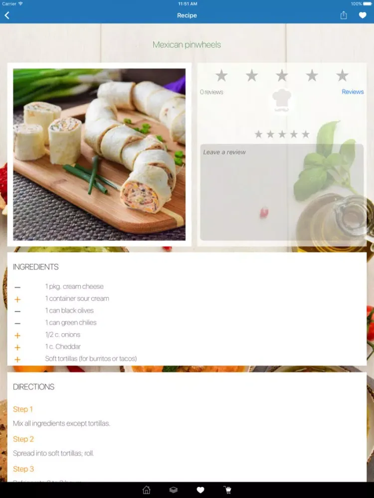 ภาพหน้าจอของ Snack Recipes for You! iPad 