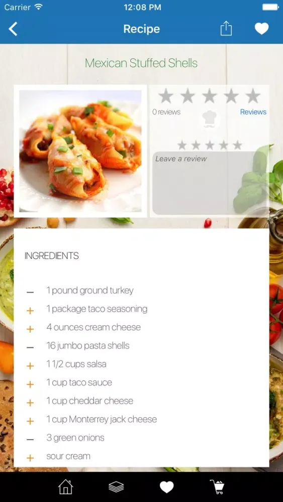 ภาพหน้าจอของ Snack Recipes for You!