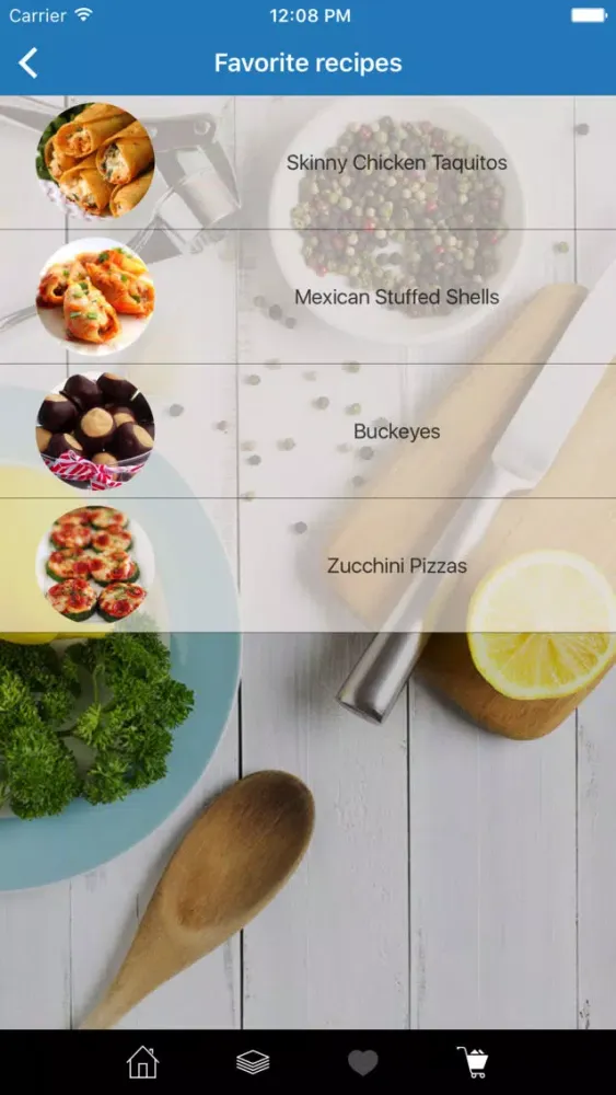 ภาพหน้าจอของ Snack Recipes for You!