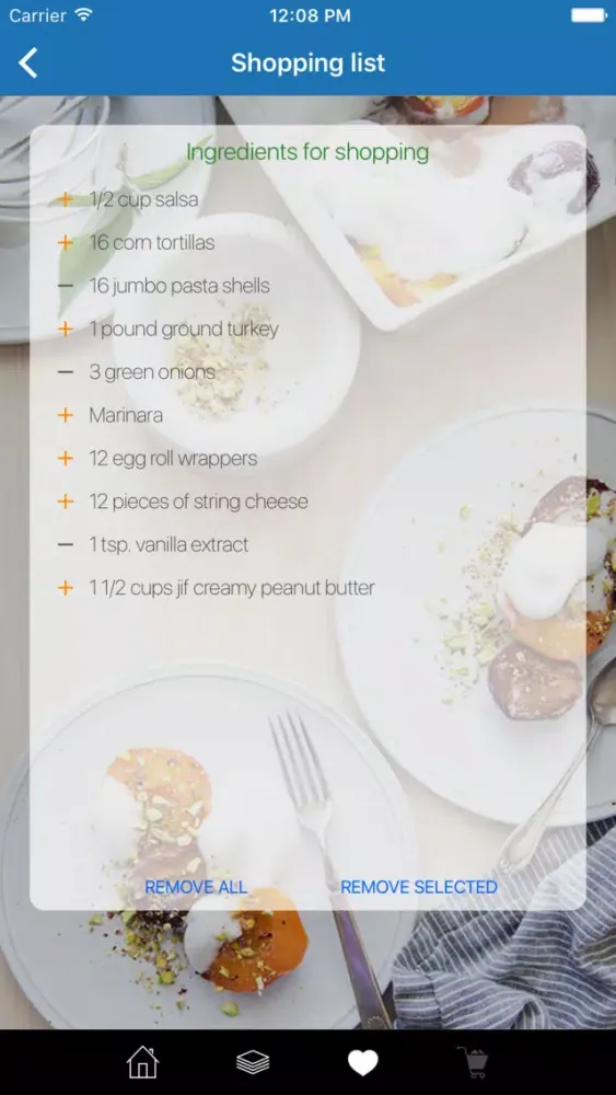 ภาพหน้าจอของ Snack Recipes for You!