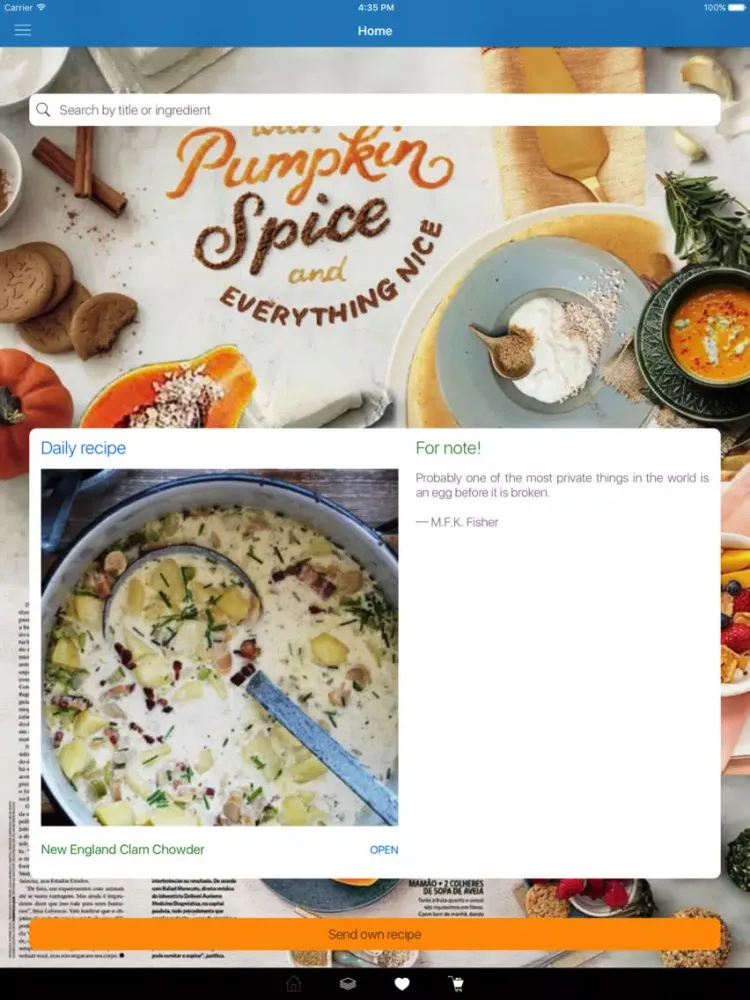 Soup Recipes for You! iPad  سکرین شاٹس