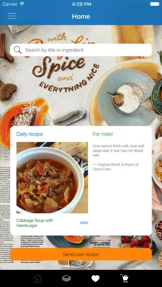 Soup Recipes for You! سکرین شاٹس