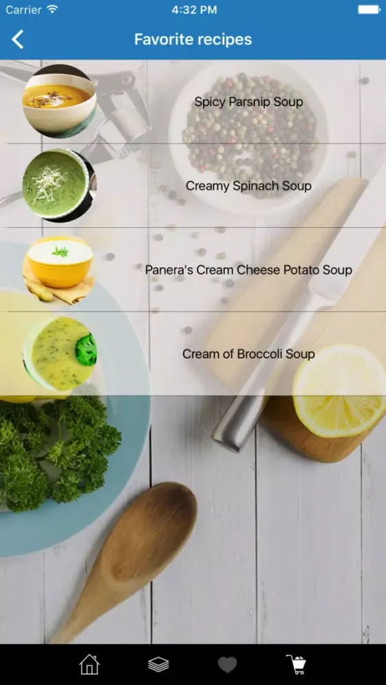 Soup Recipes for You! سکرین شاٹس