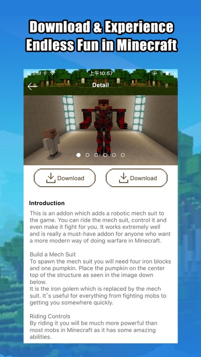 MCPE Add Ons - free maps & addons for Minecraft PE スクリーンショット