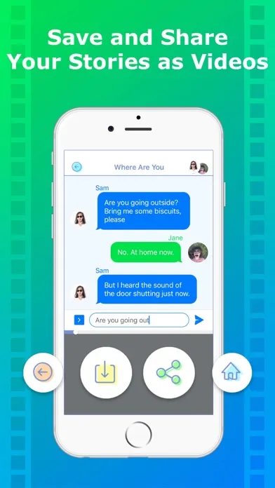 Chat Story Maker - Record Texts Videos Screenshots