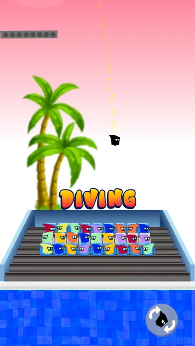 Zrzuty ekranu Little Diver diving pool game