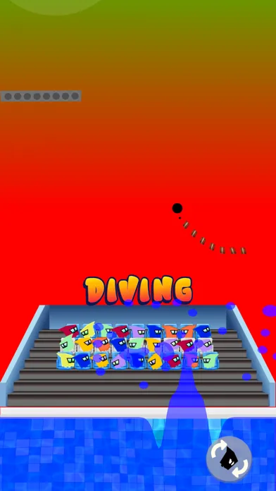 Zrzuty ekranu Little Diver diving pool game