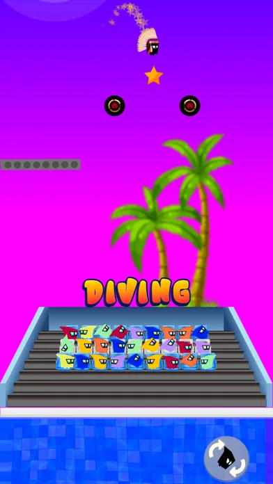 Zrzuty ekranu Little Diver diving pool game