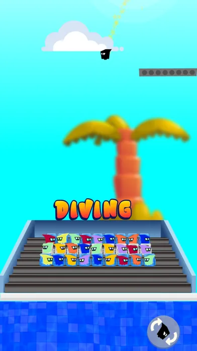 Zrzuty ekranu Little Diver diving pool game