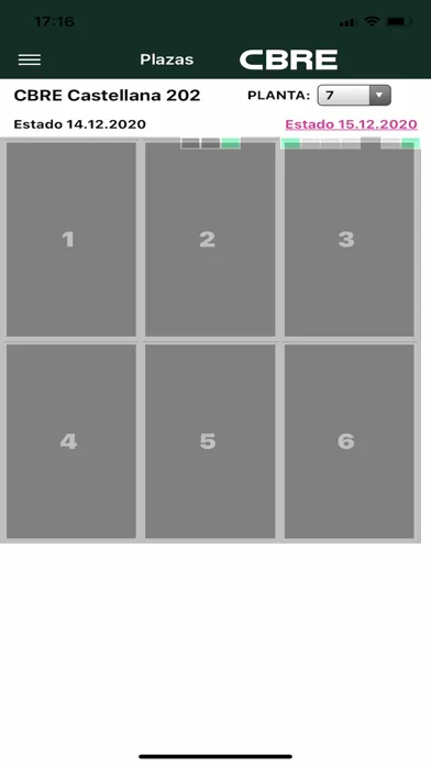 CBRE Parking Screenshots