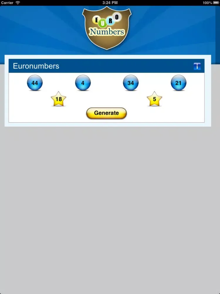 Euro Numbers iPad  Ekran Görüntüleri