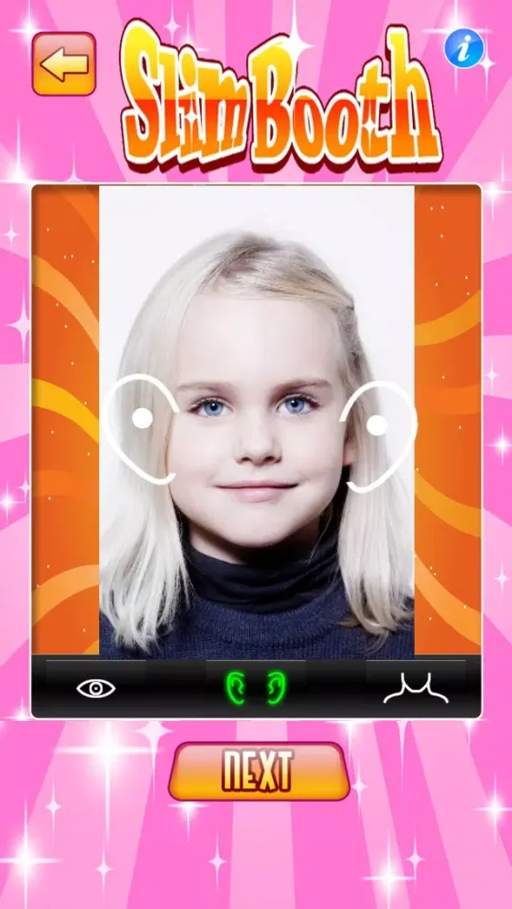 Capturas de tela do Slim Booth (Lite) – Magic! Slimmer Face and Bigger Eyes