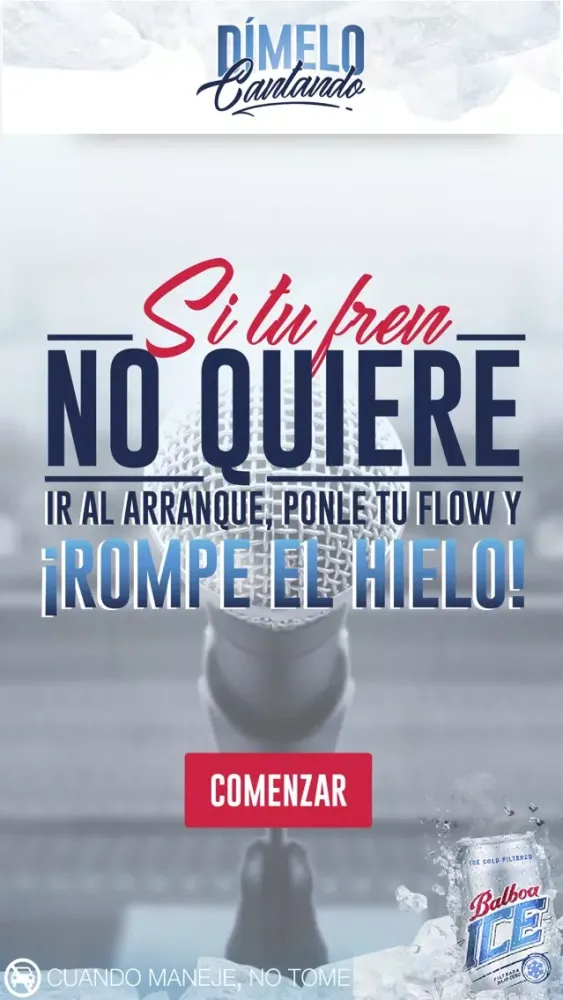 Capturas de tela do Dímelo Cantando