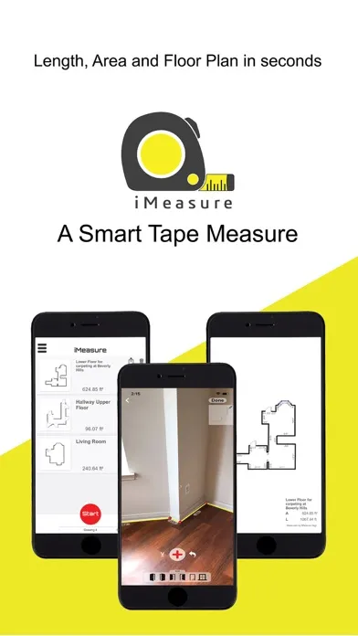 iMeasure-AR Tape & Floor Plan Screenshots