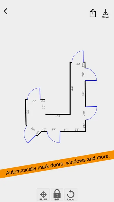 iMeasure-AR Tape & Floor Plan Screenshots