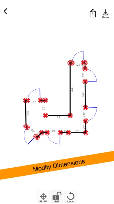iMeasure-AR Tape & Floor Plan Screenshots