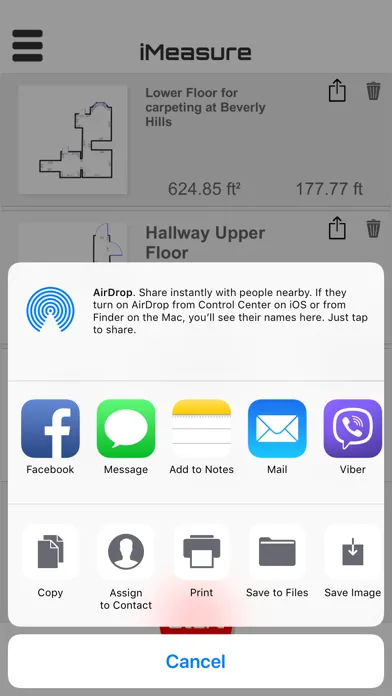 iMeasure-AR Tape & Floor Plan Screenshots