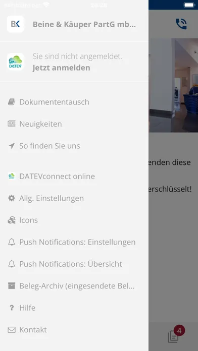 Zrzuty ekranu Beine & Käuper
