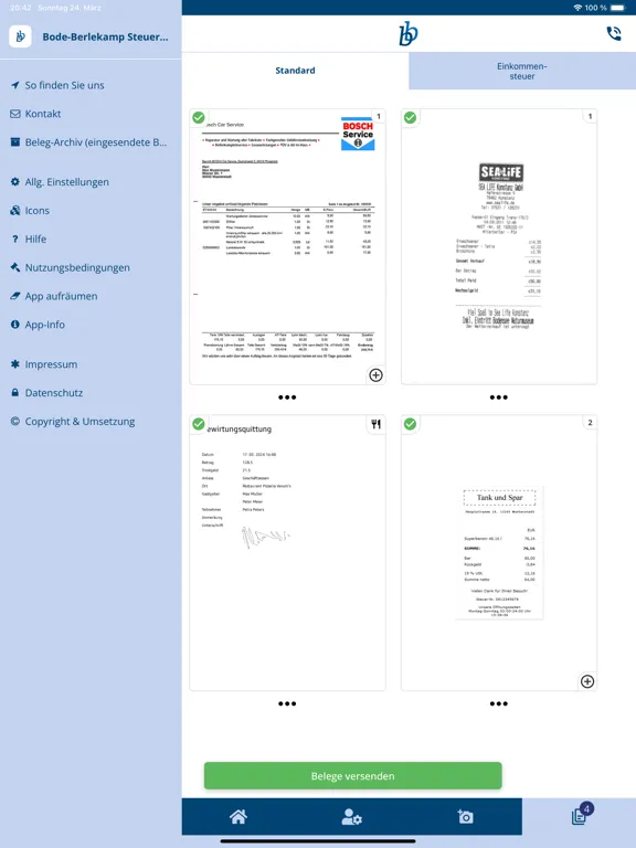 Steuerberater Bode-Berlekamp iPad 应用截图