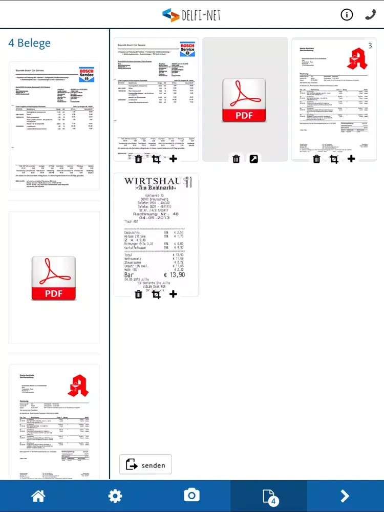 تصاویر delfi-net - Fix + Fibu iPad 