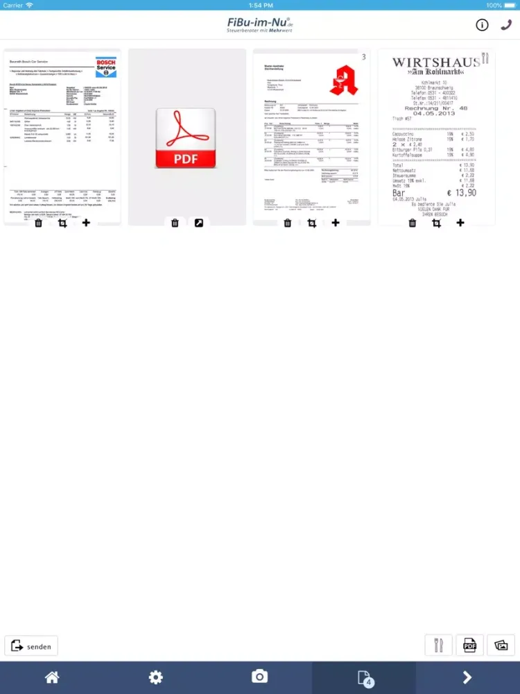 Скриншоты FiBu-im-Nu iPad 