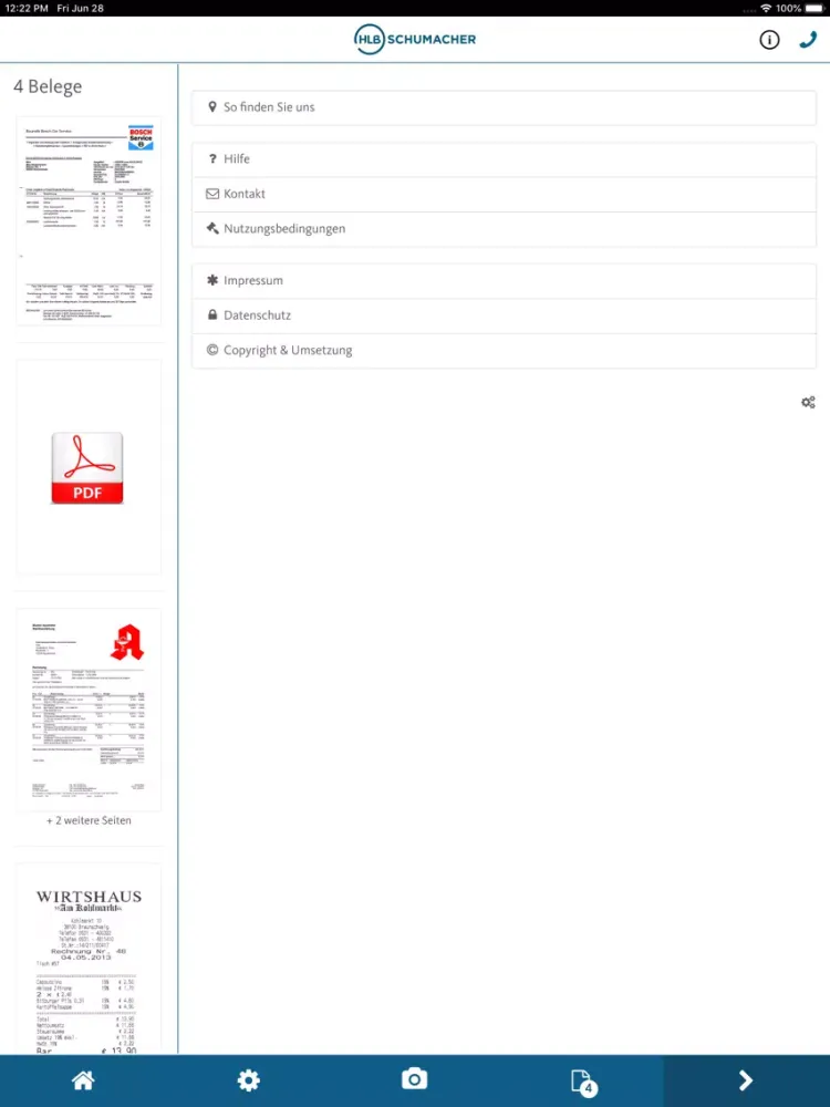HLB Schumacher iPad  스크린샷