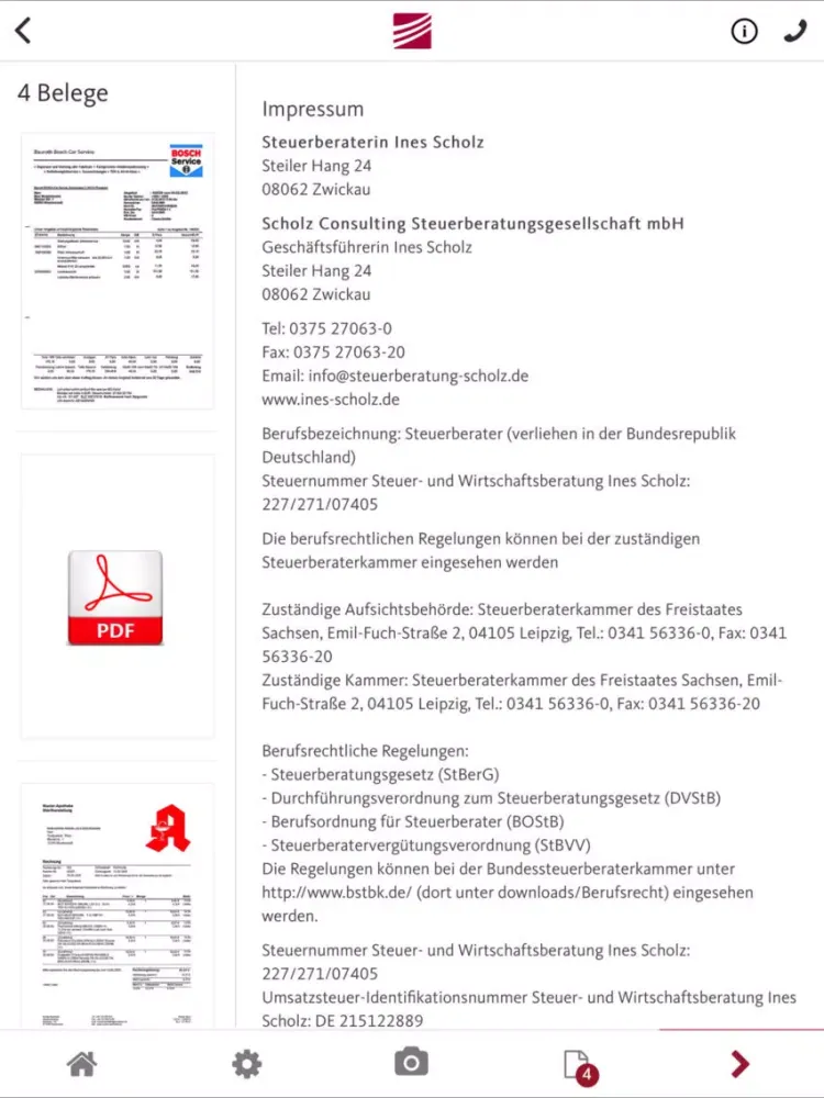 Ines Scholz iPad  स्क्रीनशॉट