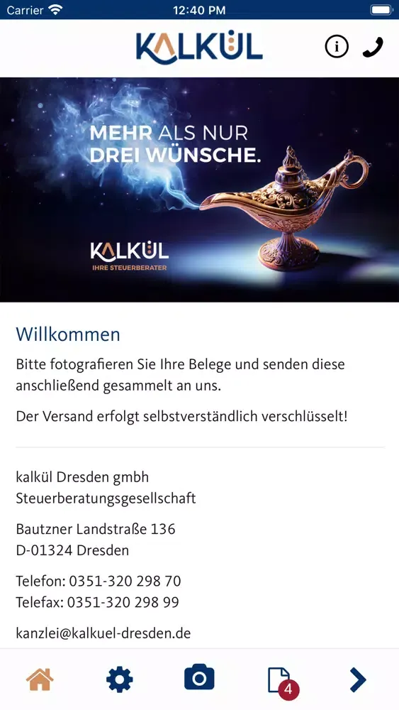 Screenshot di kalkül smart.scan