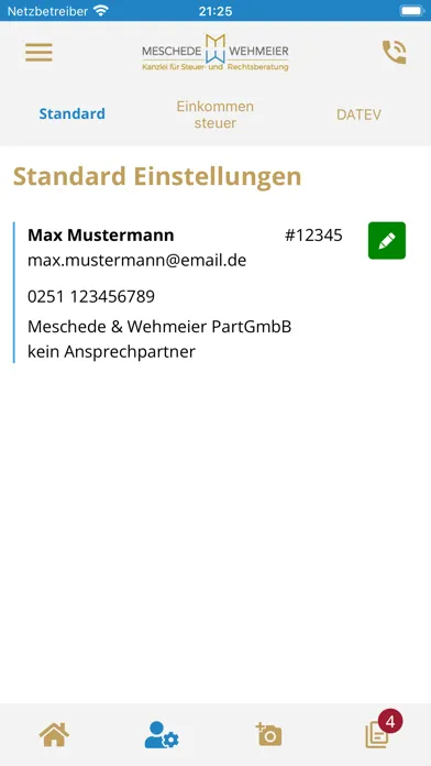 M & P Steuerberatung Ekran Görüntüleri