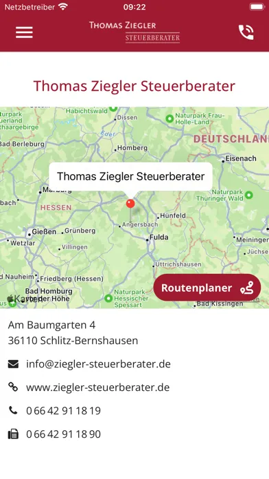 Captures d'écran de Ziegler Steuerberater