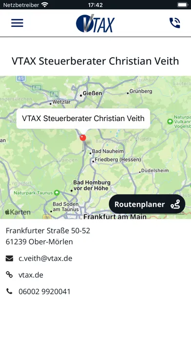 VTAX - Christian Veith StB スクリーンショット