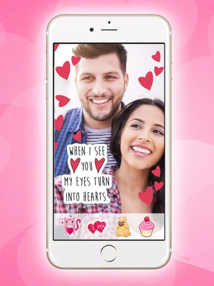 Capturas de tela do Love photo editor - face filters pic frames maker iPad 