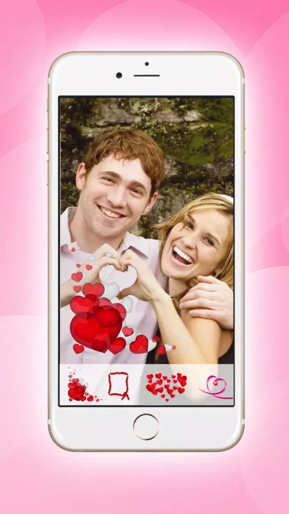 Capturas de tela do Love photo editor - face filters pic frames maker