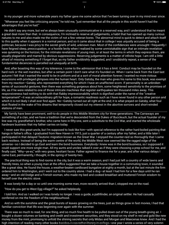 Inkwell - Customizable Ebooks iPad  Screenshots