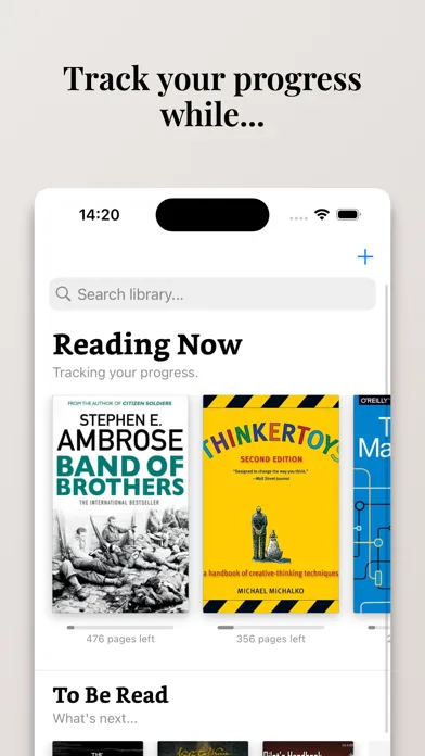 Скриншоты Reading Log: Book Tracker