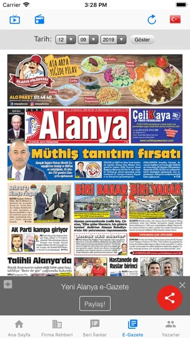 Yeni Alanya Ekran Görüntüleri