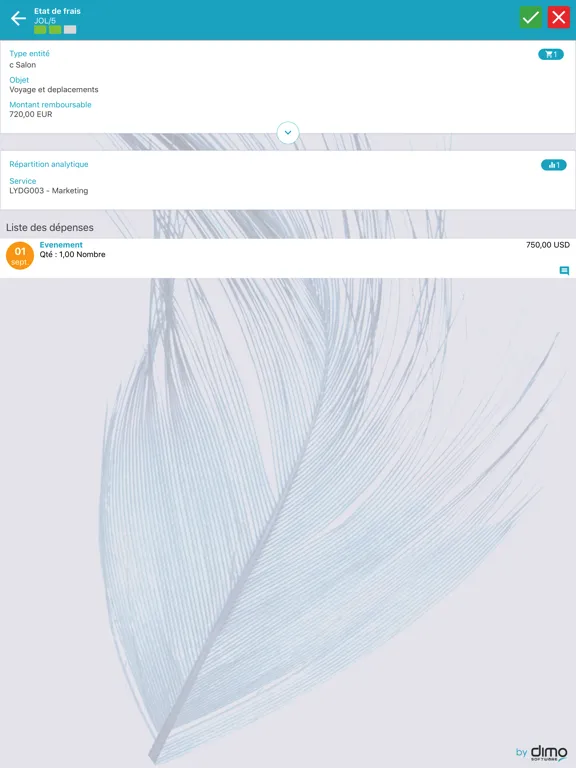 Captures d'écran de Notilus InOne iPad 