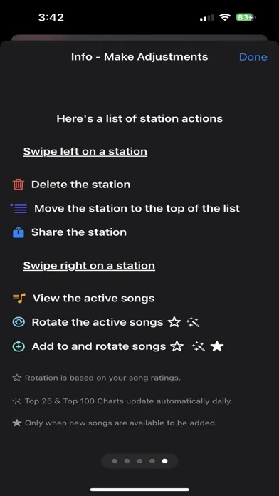 Top Tracks 스크린샷