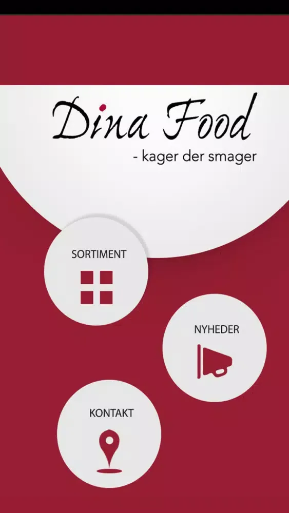 Capturas de tela do Dina Food