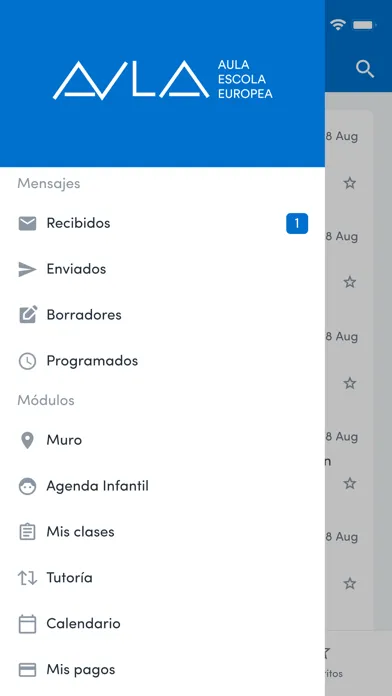 Capturas de pantalla de Aula Escola Europea