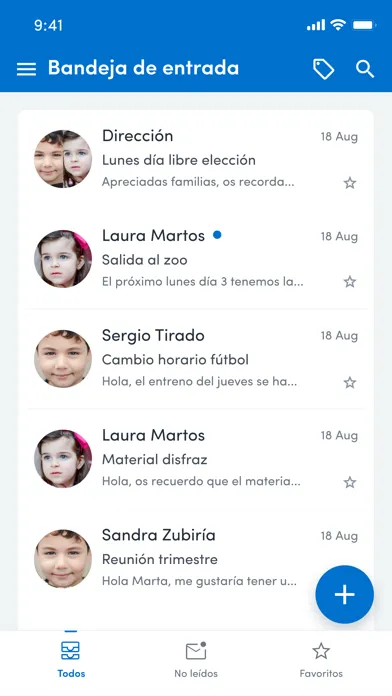 Capturas de pantalla de Aula Escola Europea